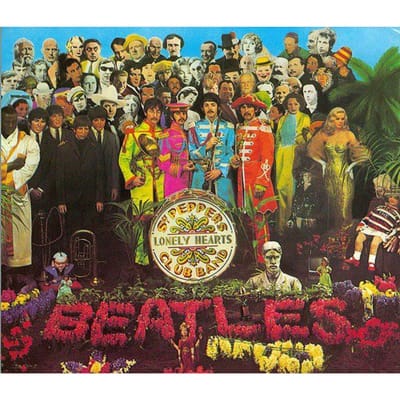 CD BEATLES Sgt. Peppers Lonely Hearts Club Ba CDP7464422 Parlophone 1987 VK Rock Gebruikt brown