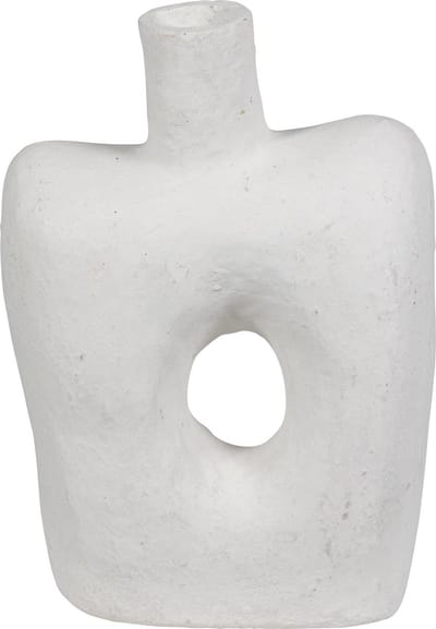 BePureHome Cubist Deco - Paper Mache - Off White - 10x35x22