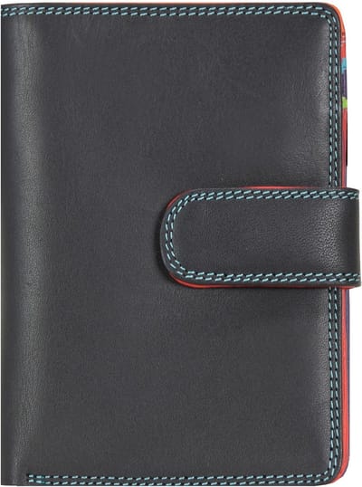 Mywalit Medium Snap Wallet Portemonnee Black/ Pace
