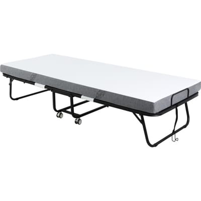 4goodz Opklapbaar Logeerbed 1 persoons met wielen - tot 150 kg - 200 x 75 cm