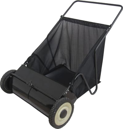 Turfmaster Veegmachine met Opraapborstel duw | 1200 m² | 66 cm | 190 Liter