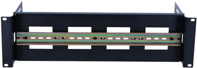 DSIT 3U DIN rail voor 19 inch racks - in diepte verstelbaar