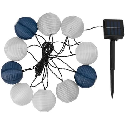 LIVARNO Lichtsnoer op zonne-energie (Bont gekleurd)