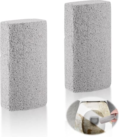 Puimsteen, puimsteen, voetverzorging, puimsteen voor toilet, puimsteen, 2 stuks