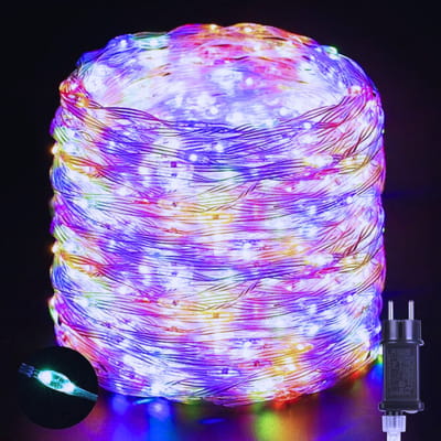 50M 1000LED Outdoor LED Slangverlichting – IP65 Waterdicht Met 8 Modi Voor Tuin - Party & Kerstdecoratie In 4 Kleuren