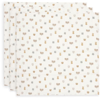 Jollein Hydrofiele Doek Small - 70x70cm - Jollies - 3 Stuks