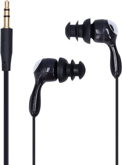 Waterdichte oordopjes voor zwemmen, in-ear botgeleiding, 3.5mm bedrade sportheadset met vervangende oordopjes voor zwemmen, duiken, hardlopen en fitnessactiviteiten