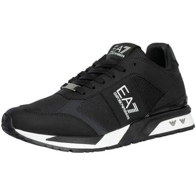 Lage Sneakers Emporio Armani EA7 Mesh logo-sneakers