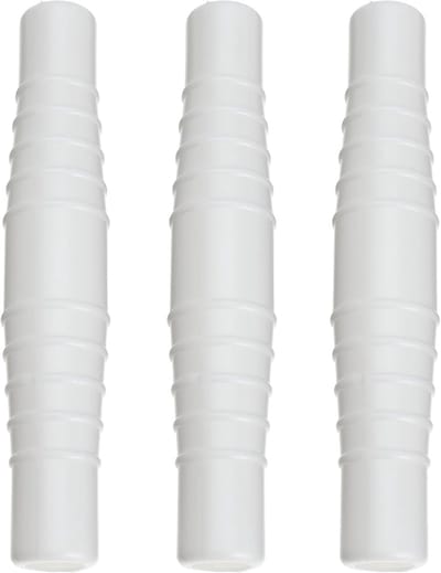 Zwembadslang connector koppelaar geschikt voor 1-1/4 inch en 1-1/2 inch zwembadslang adapters, geschikt voor zwembadstofzuiger filterpomp slang grond opblaasbaar zwembad slang connector (3 stuks)