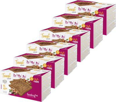 Feeling OK | Toast Cacao Optimize | 6 stuks | 6 x 160g