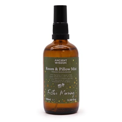 Ancient Wisdom - Geurverstuiver - Multicolor Ochtendspray 100 ml van Plantaardig Gelooid Leer - Geurverspreider - Luchtverfrisser - Aromatherapie - Interieurverzorging - Natuurlijke Geur - Geurverspreiding