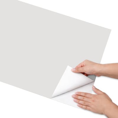 Coloray Meubel Wrap Folie - Grijs Meubelfolie - 50x100 cm - Decoratiefolie Warm lichtgrijs - Meubel Wrap Folie - Minimalist Meubelfolie - Plakfolie Meubels - Keuken decoratie - Achtergronden en patronen