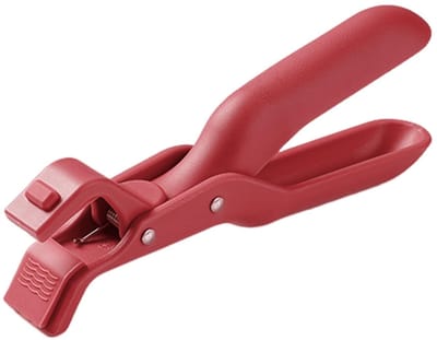 Dailygoods- Keukentang Antiverbranding - Voedseltang - Siliconen Clip - Kookaccessoires - Keukengereedschap - Duurzaam Kunststof 19 x 9 x 4 cm