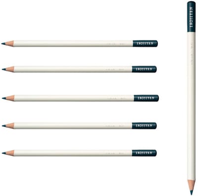 Tombow Irojiten - Kleurpotloden - D19 - Teal Blue - Blauw - 6 Stuks
