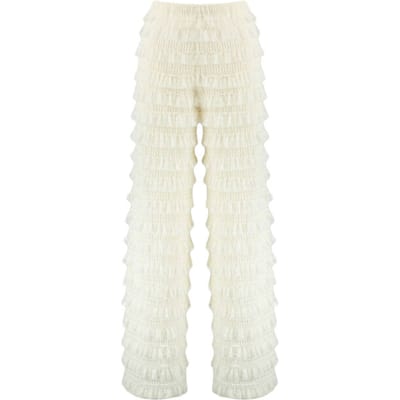 Harper & Yve Broek Lo Pa Ss6p109 101 Ecru Dames Maat - XS