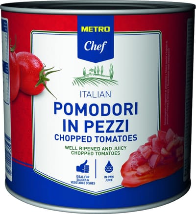 METRO Chef Tomatenblokjes 2550 g