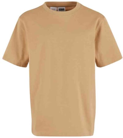 Urban Classics - Boys Tall Kinder Tshirt - Kids 110/116 - Beige