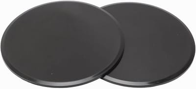 Core Sliders - Oefenschijven - Full body workout - Dubbelzijdig oppervlak - 7 inch diameter - Zwart