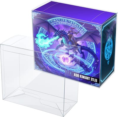 Set van 10 Beschermende Dozen voor Pokémon Elite Trainer Box - Ideaal voor Opslag en Bescherming van Kaarten