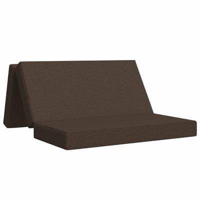 vidaXL - Vouwbare - Sofa - Bed - 120 - x - 67 - x - 45 - cm - Taupe
