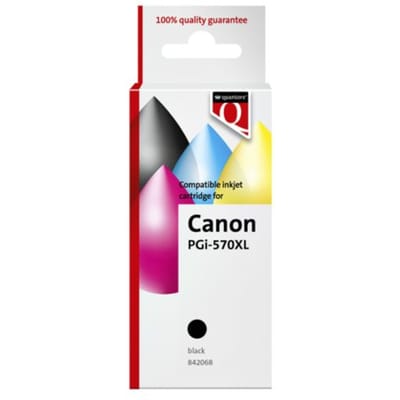 Inktcartridge Quantore alternatief tbv Canon PGI-570XL zwart HC
