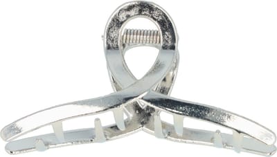 Haarsoires Haarspeld Haarklem 7cm – Wave Vorm – Metaal – Zilver