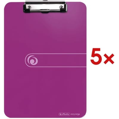 Herlitz klembord - A4 - PS bes - ondoorzichtig - 1 st.