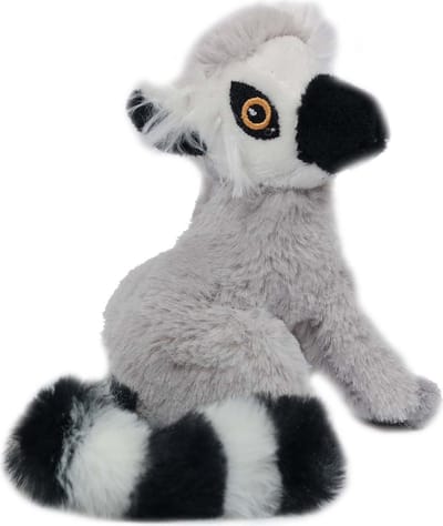 PIA Soft Toys Pluche Knuffeldier Katta zittend - 13 cm