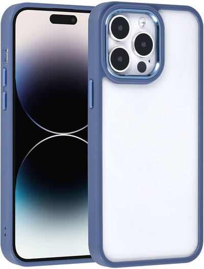 UNIQ Accessory iPhone 14 Pro Max Backcover hoesje - LichtBlauw