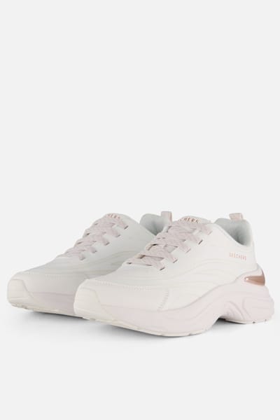 Skechers Skechers Hazel Metallic Sneakers wit Synthetisch