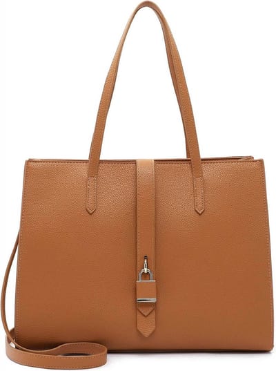 Tamaris Schoudertas Jasmina Shopper Cognac Terracotta