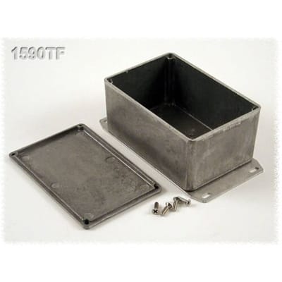 Hammond Electronics 1590TF Universele behuizing 120.5 x 79.5 x 59 Aluminium Natuur 1 stuk(s)