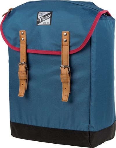 NITRO Vrije tijd rugzak Rugzak met laptopvak Urban Collection Venice Backpack 28L Blue Steel Blauw