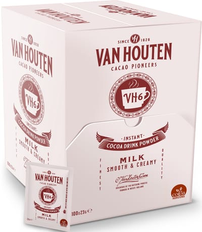 Van Houten Chocolademelk sticks - 100 x 23 gram