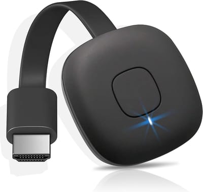 Draadloze HDMI Dongle voor 4K HDR Streaming, Ondersteunt Miracast, Airplay en DLNA voor Mobiele Apparaten en PCs