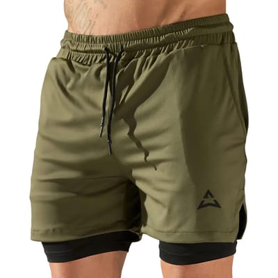 2 in 1 shorts Allwear