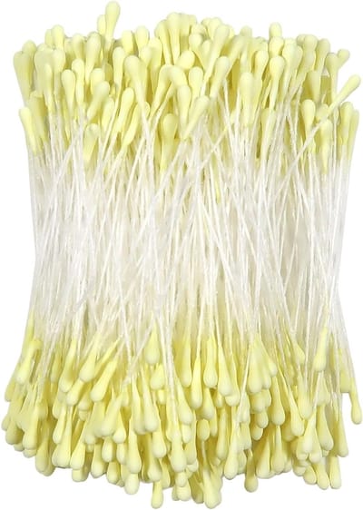 Chenille Stelen voor Bloemdecoratie - Gele Pijpenragers voor Creatieve DIY Projecten en Kunstzinnige Ambachten