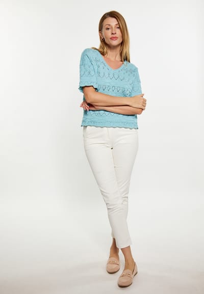 usha Jumper Dames aqua