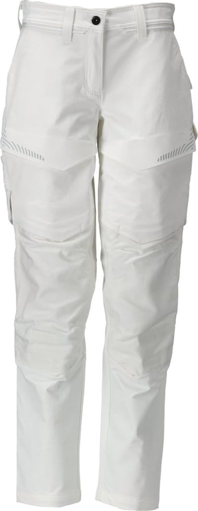 Mascot Customized Broek met kniezakken 22378-311 - Wit - C40 - 76