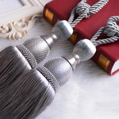 1 Paar Retro Luxe Grote Gordijn Binders Holdbacks Kwast Gordijnkoord Binders Woon Gordijn Decoratie Accessoires