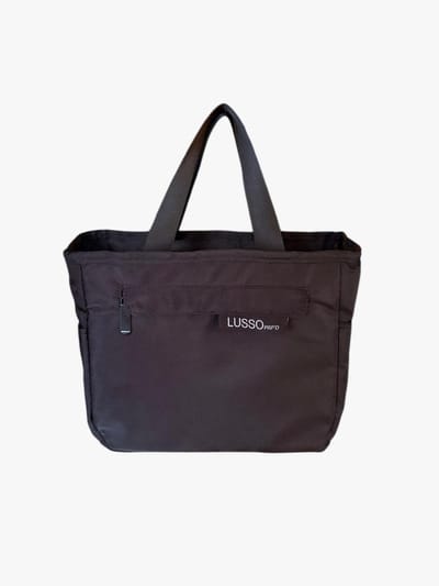 LUSSO PRP'D PurePack Small - Koeltas - Geïsoleerde lunchtas - Stijlvolle koeltas - Lunchtas - Zwart