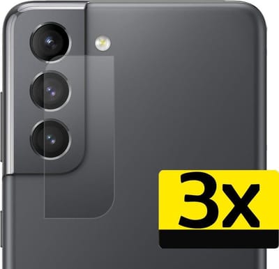 Camera Lens Protector - Geschikt voor Samsung Galaxy S21 - 3 Stuks - Camera Screenprotector - Beschermglas - Gehard Glas - Tempered Glass - Screen Protector