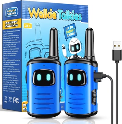 Walkietalkie voor Kinderen van 3 tot 10 Jaar - Oplaadbaar Speelgoed voor Jongens en Meisjes