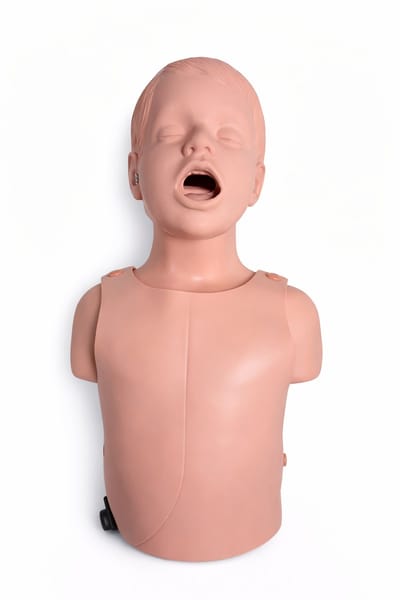 Reanimatiepop Kind – Sani Child CPR Manikin – Trainingspop EHBO & BHV – Inclusief gezichtsmasker – Professioneel Oefenmateriaal