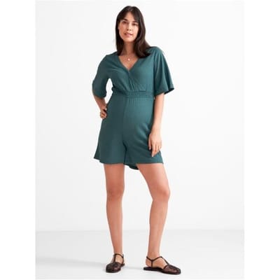 Prénatal zwangerschapsjumpsuit Dark Bottle Green XS Dames