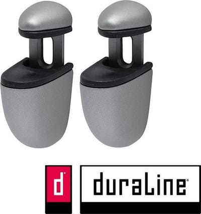 Duraline plankdrager mini Select zilver