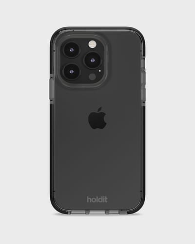 Phone Case Seethru Black iPhone 15 Pro