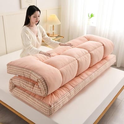 Japanse futonmatras - Opvouwbaar matras - Comfortabel slapen - Ademend en zacht - 150 x 200 cm - Niet gespecificeerd