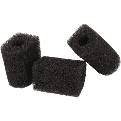 Lot de 3 Rouleaux d'Éponge de Filtration pour Aquarium Filtration Efficace Empêche le Colmatage Rouleau d'Éponge de Filtration de Remplacement Sûr pour Aquarium black