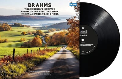Various Artists - Brahms: Concerto For Violin / Tragic Ouverture / Hungarian Dances (LP)
